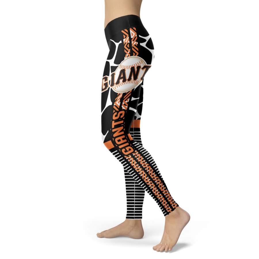 Cool Air Lighten Attractive Kind San Francisco Giants Leggings