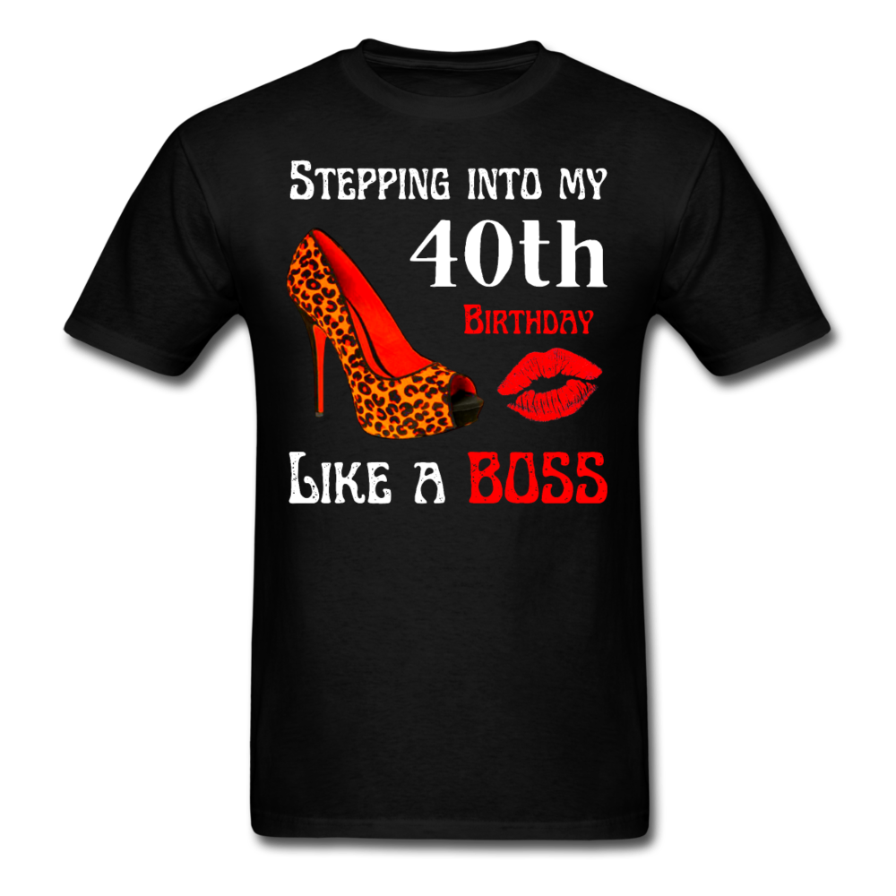 BOSS 40 LEOPARD HEELS UNISEX SHIRT