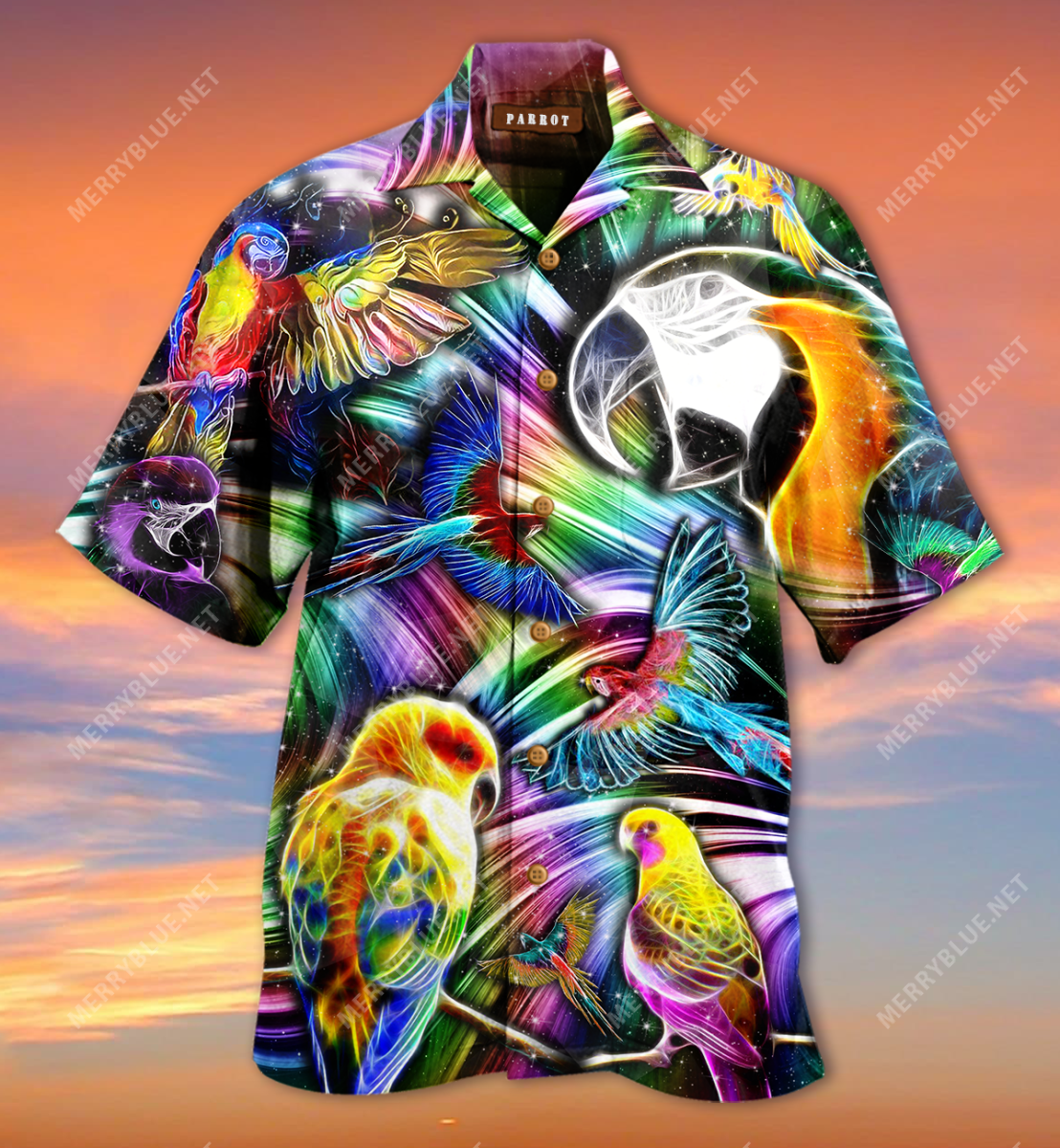 Amazing Parrot Hawaii Shirt Ha88048