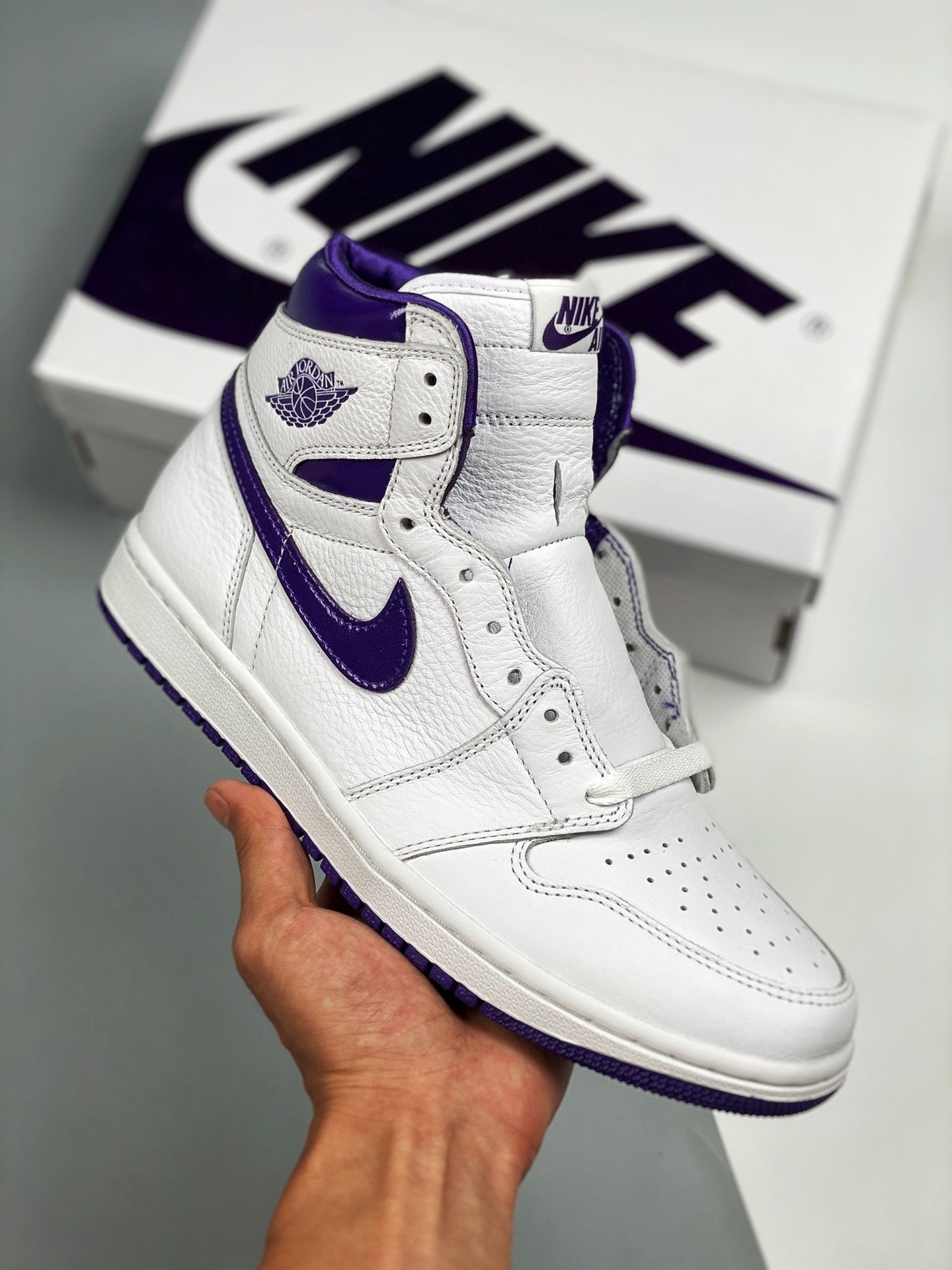 JD 1 High OG WhiteCourt Purple 5342102