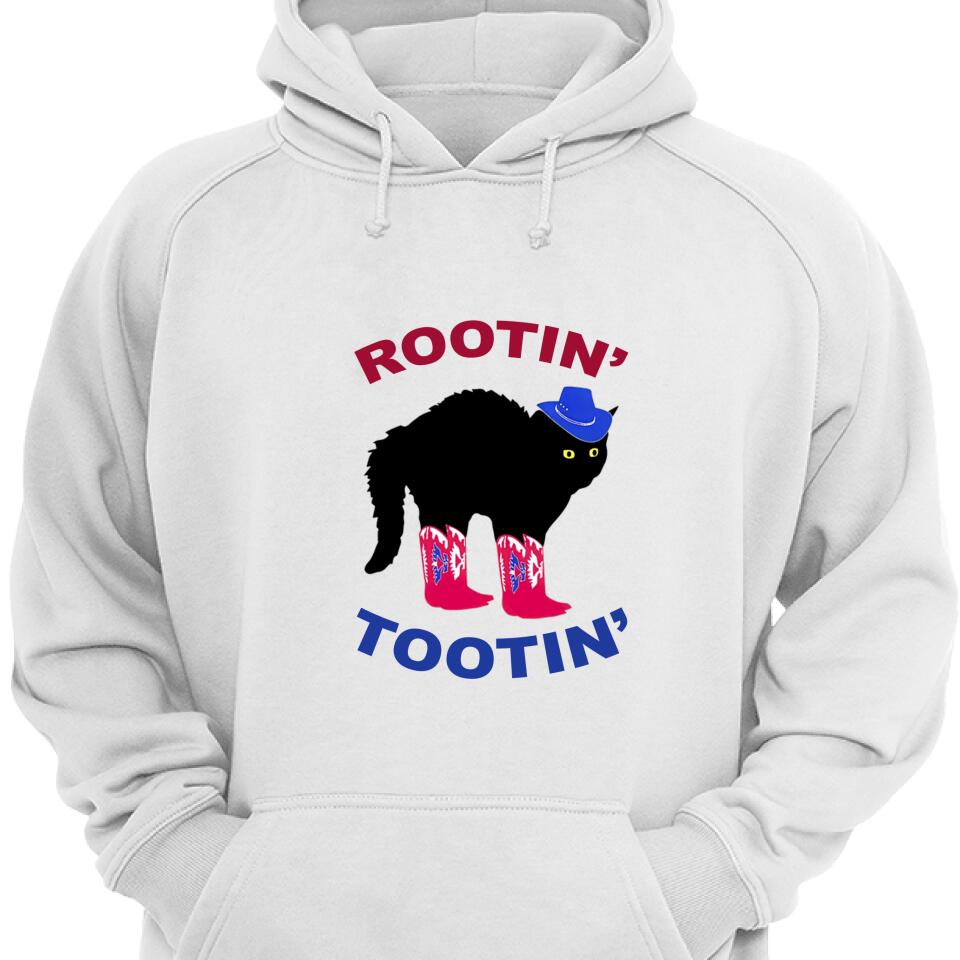 Rootin Tootin Cat Hoodie, Best Gift For Cat Lover, Cat Owner – Trending Personalized