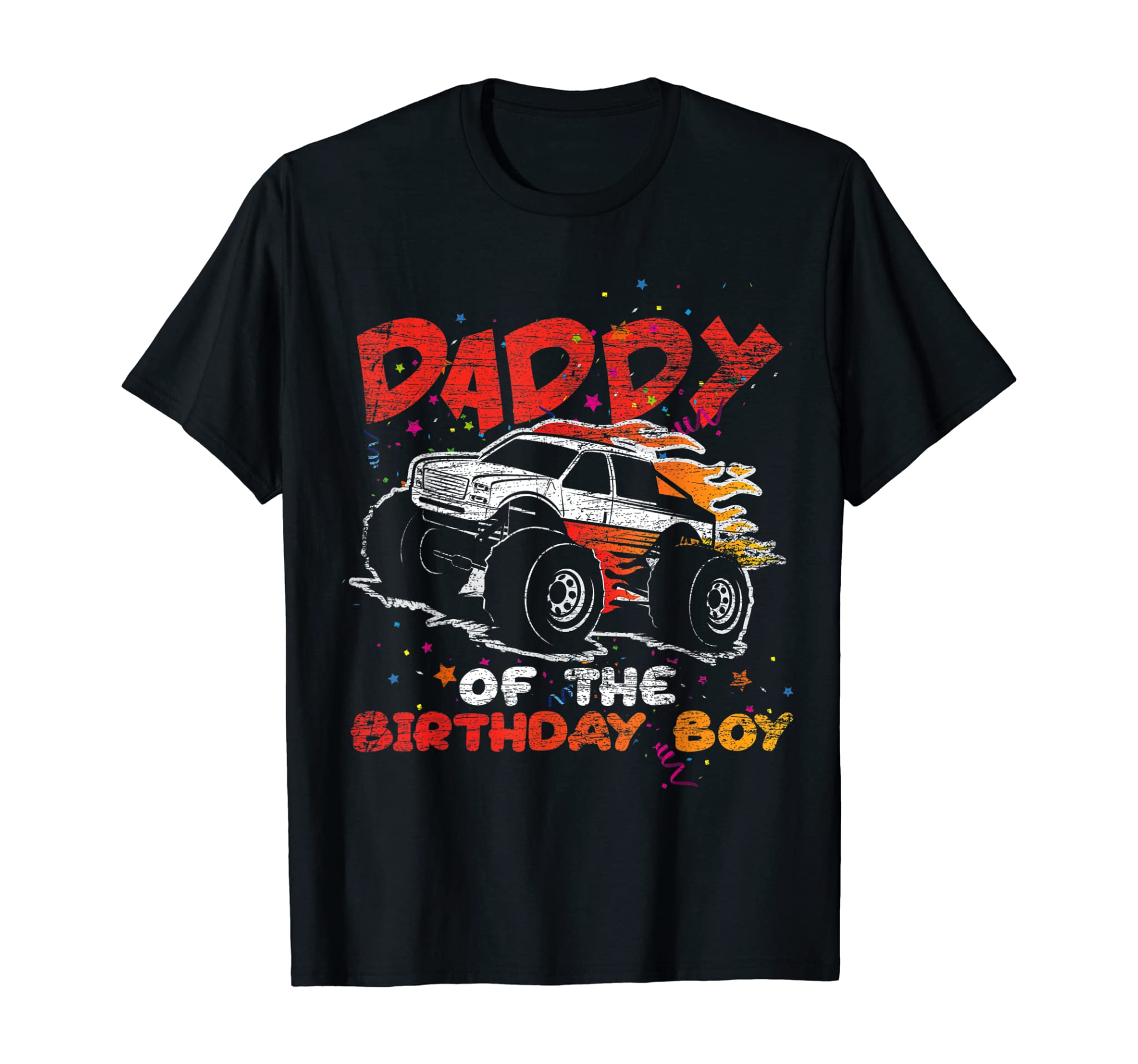 Mens Dad Father Gifts Daddy Of The Birthday Boy T-Shirt