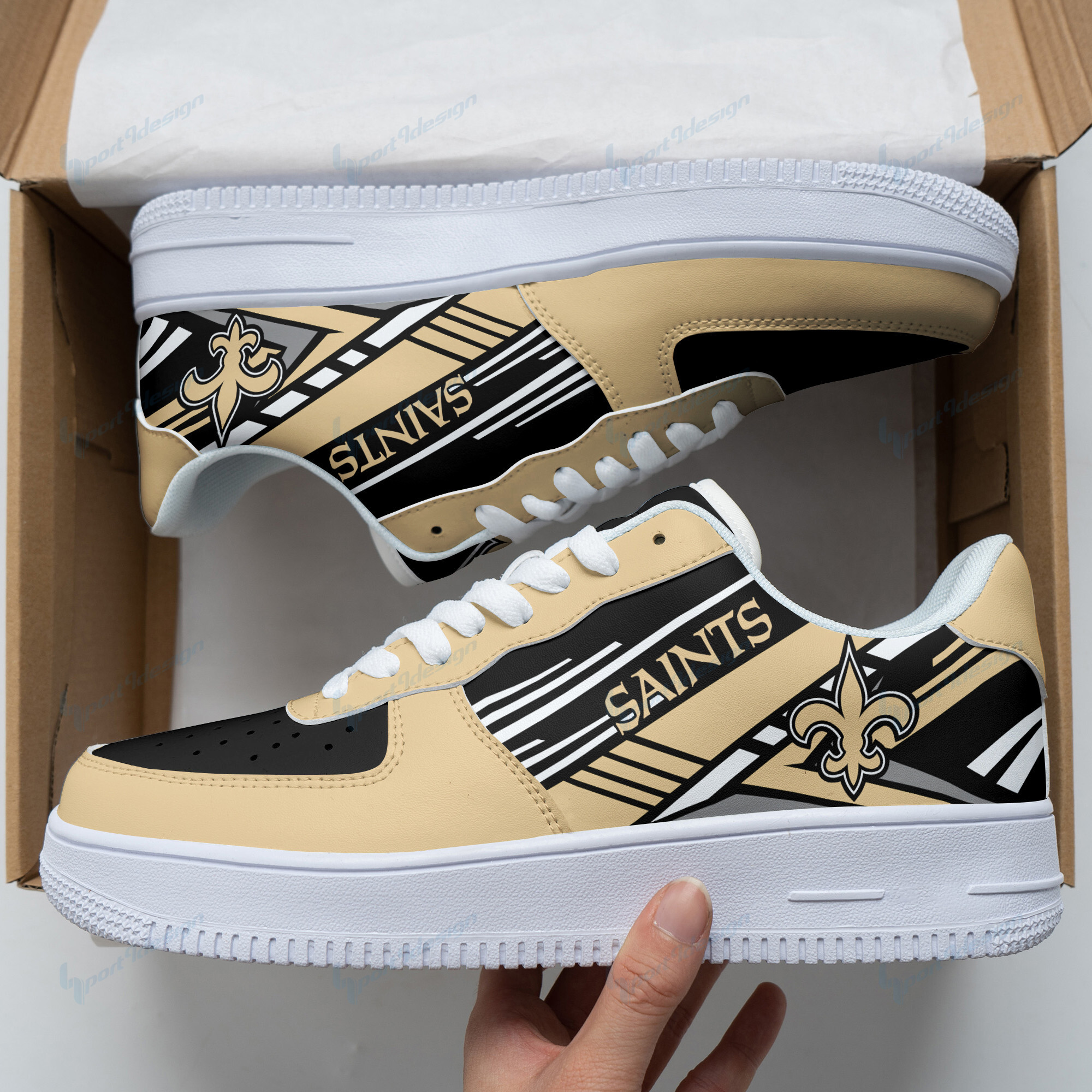 New Orleans Saints Af1 Shoes 298