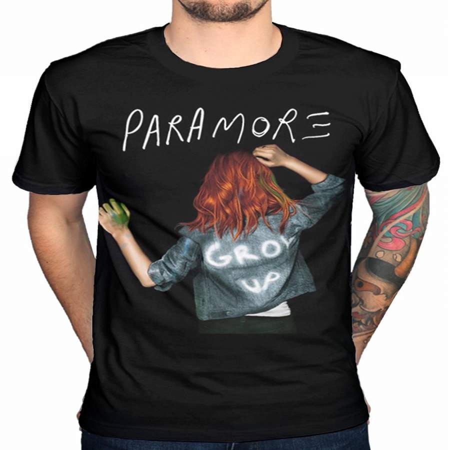 Paramore Grow Up Men’s Black T-Shirt