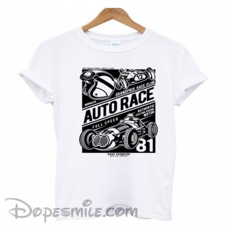 Monaco Auto Race Grand Prix Hot Rod T-Shirt