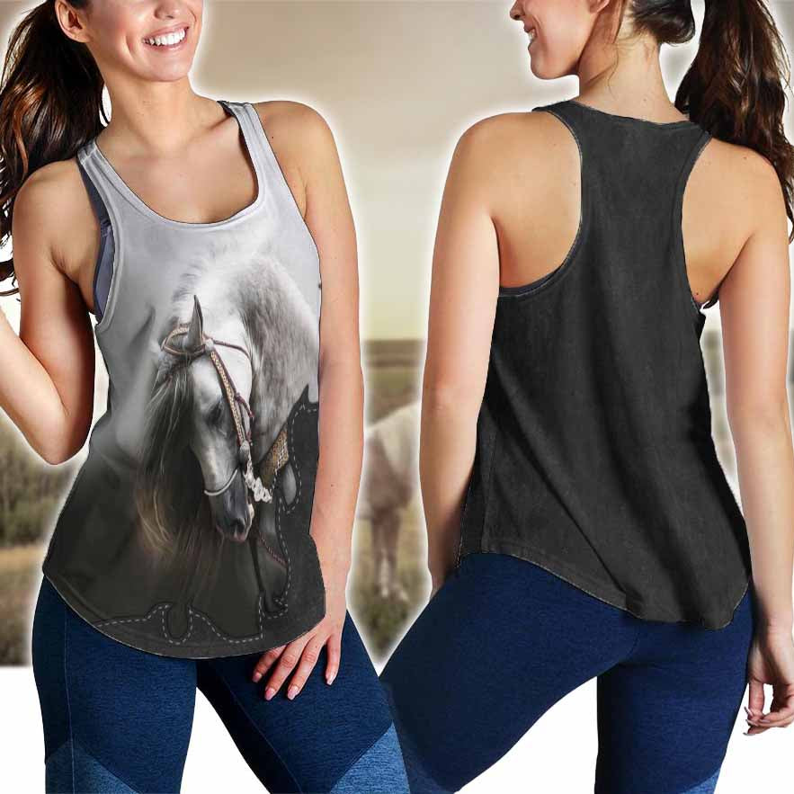 Women Tank-tops Love Horse