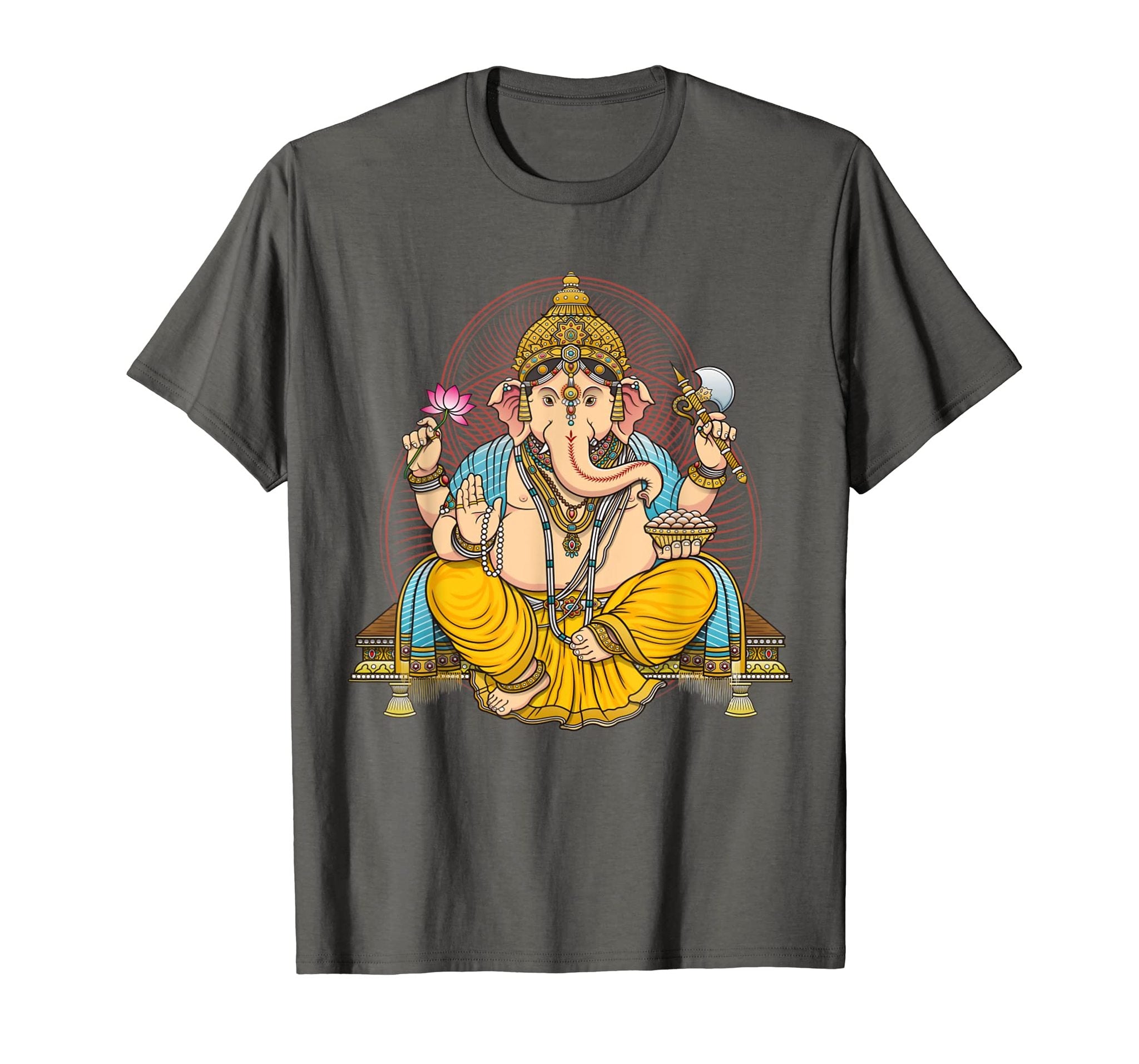 Hindu Ganesh Elephant God Illustration T-Shirt  ,Sweatshirt ,Hoodie