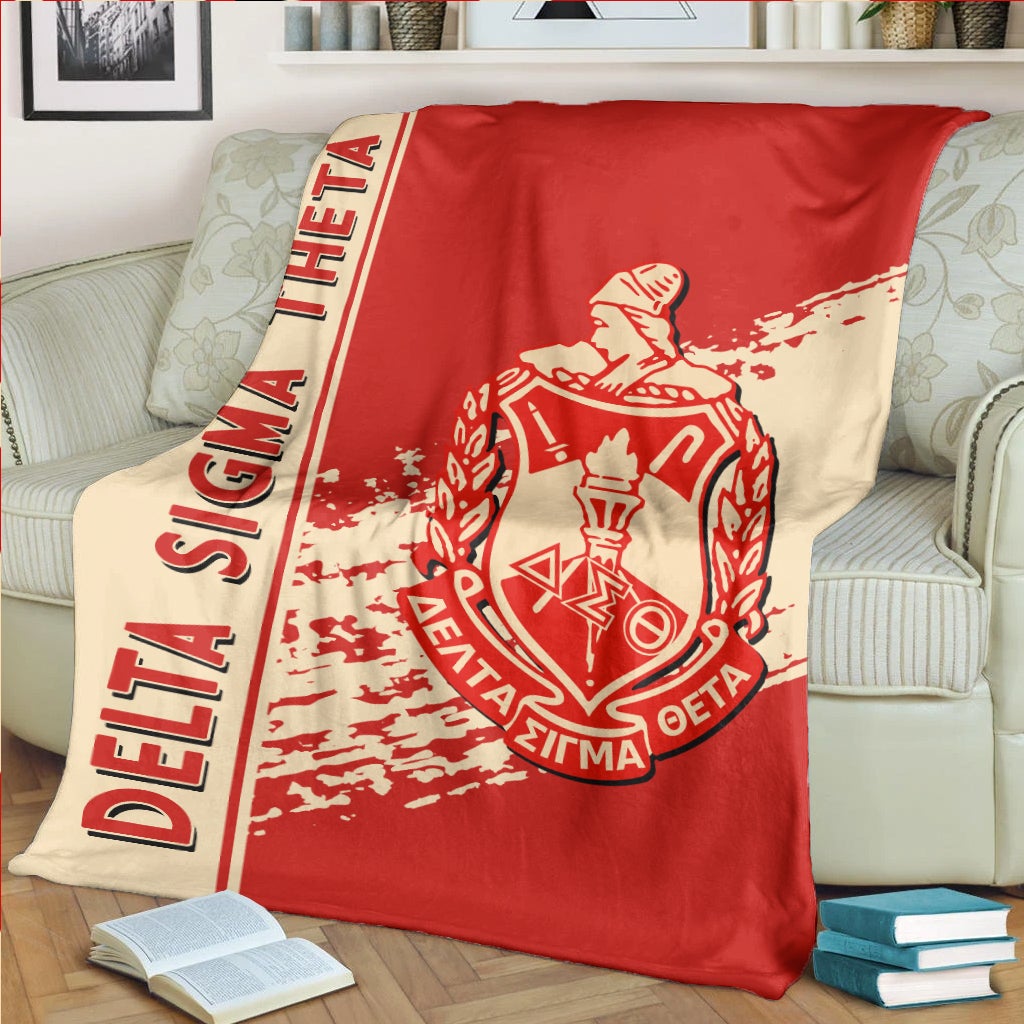 Wonderprint Premium Blanket Delta Sigma Theta Premium Blanket Quarter Style Lt10