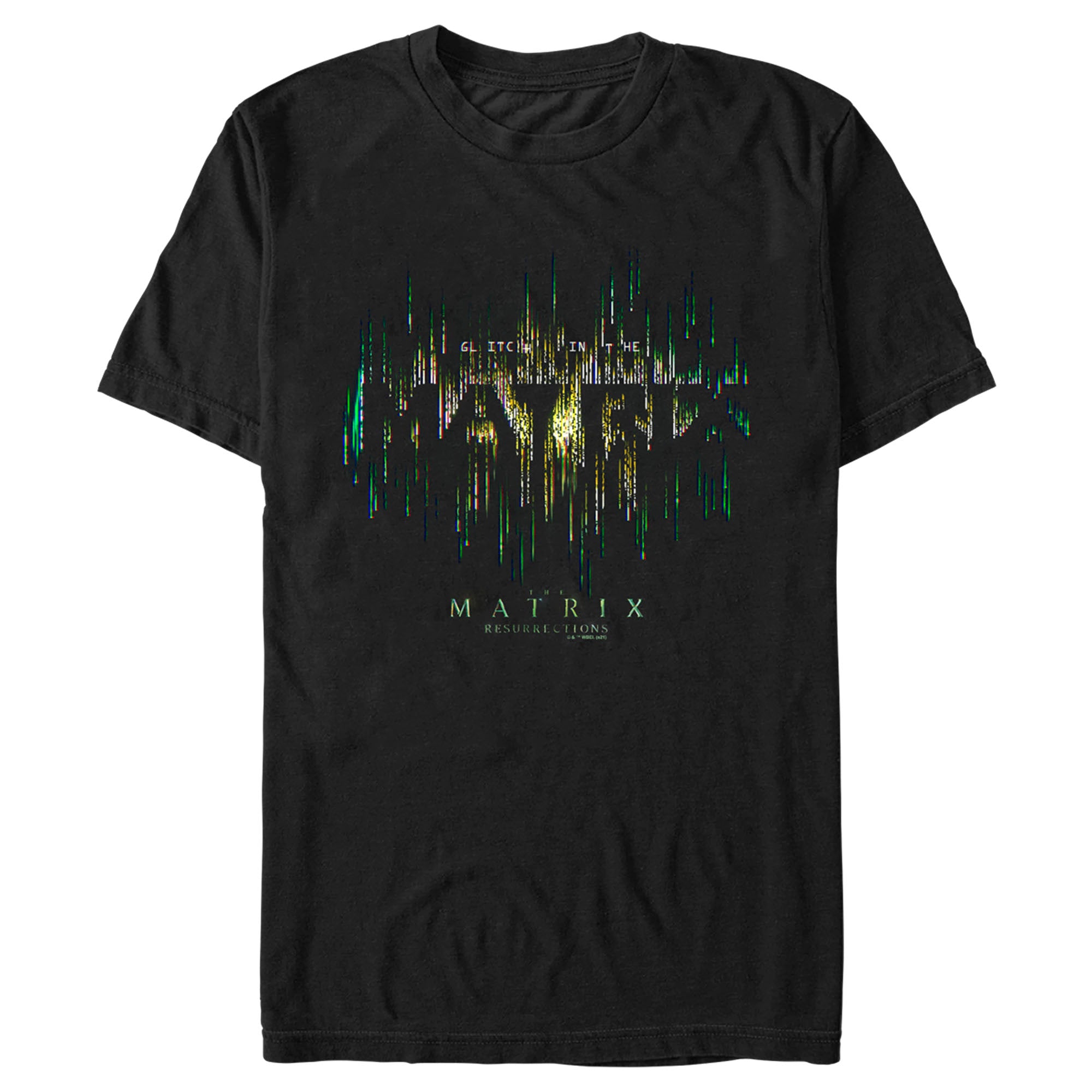 The Matrix Resurrections Men’S Glitch In The Matrix  T-Shirt