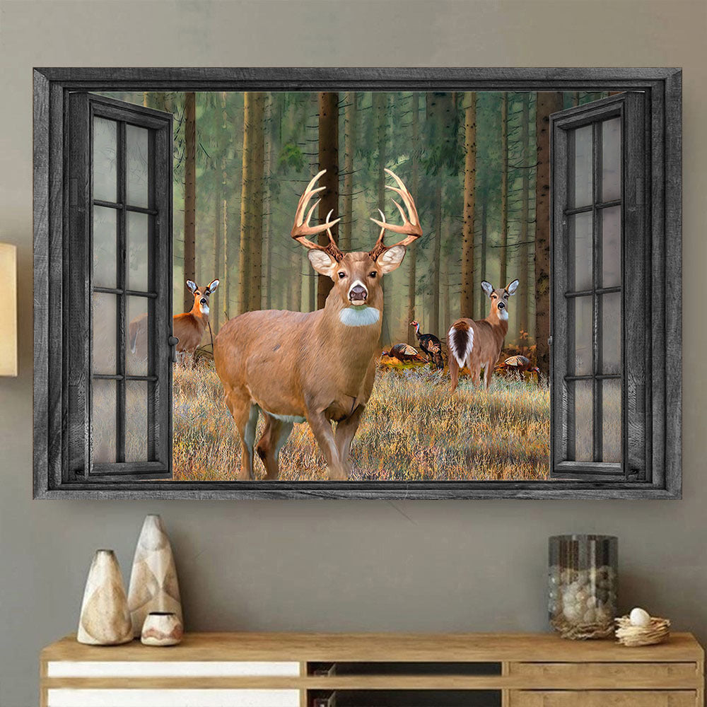 Blacktail Deer 3D Wall Art Home Decor Gift Couple Hunting Lover Da0400-Tnt