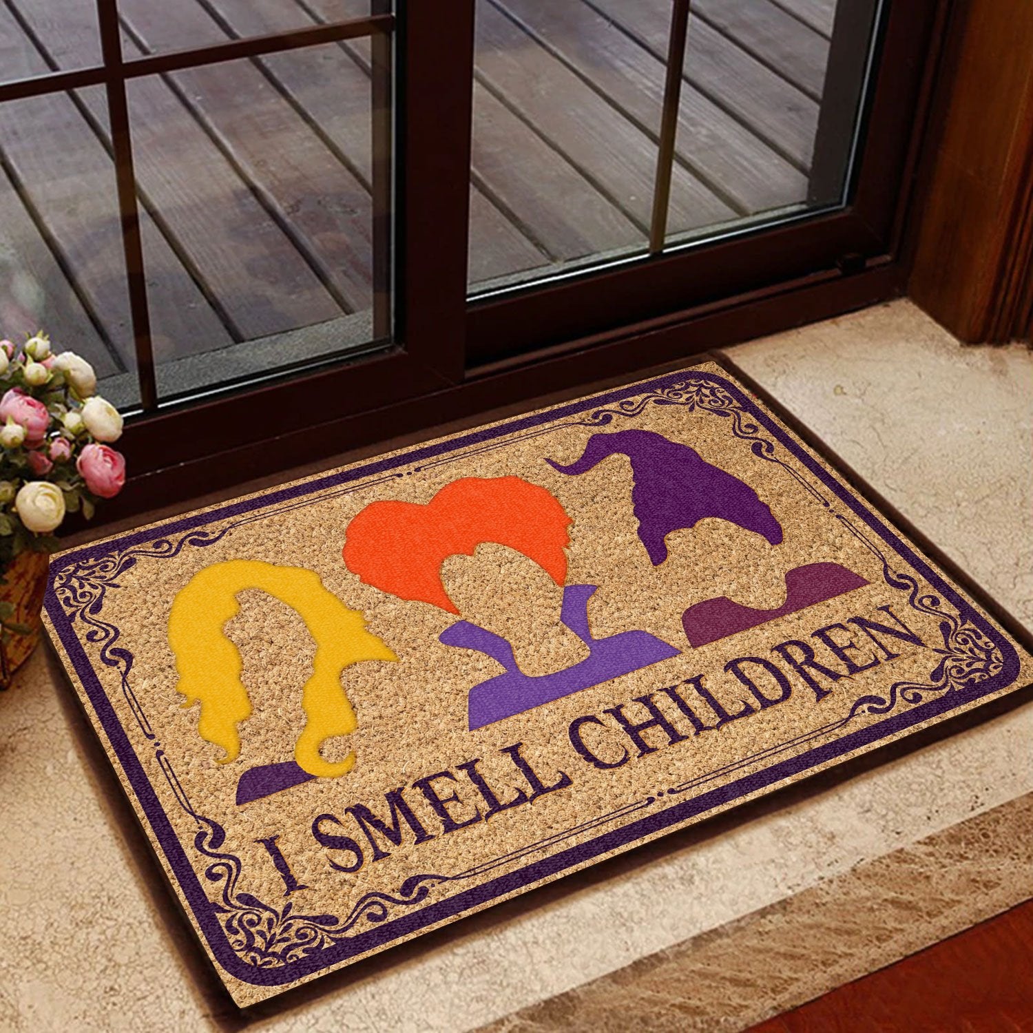 I Smell Children Coir Pattern All Over Printing Doormat Pre1869