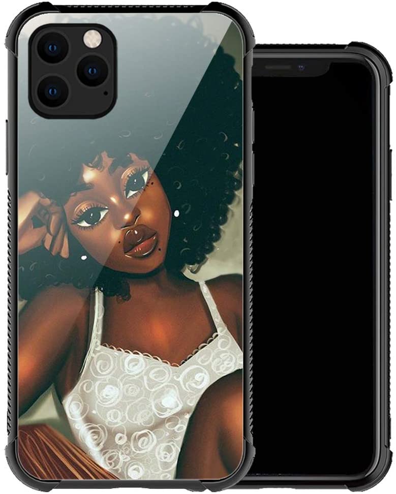 Phone Case For Black Girl Phone Cases For Women Girls, Anti-Slip Drop Protection With Soft