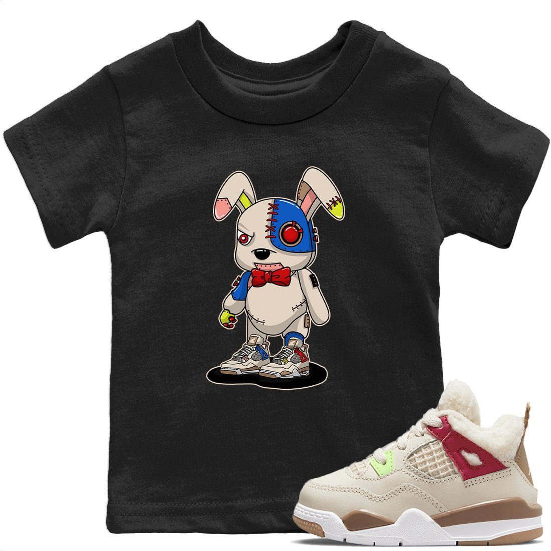 Cyborg Bunny T-Shirt – Air Jordan 4 Wild Things Baby & Youth