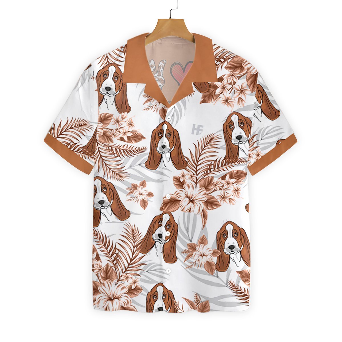 Basset Hound Tropical Hawaii Shirt 4 Ha69275