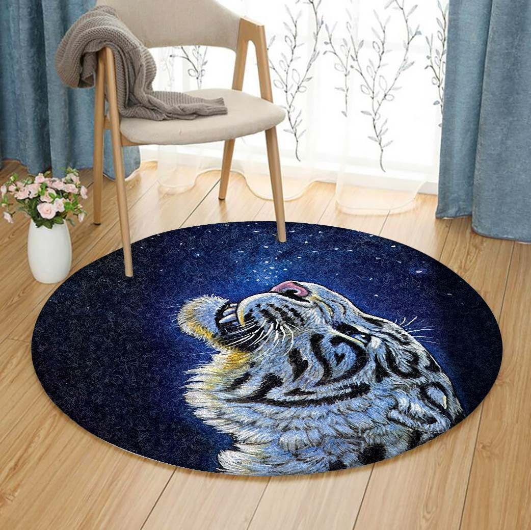 White Tiger GE220 Round Rug  CYSI2907