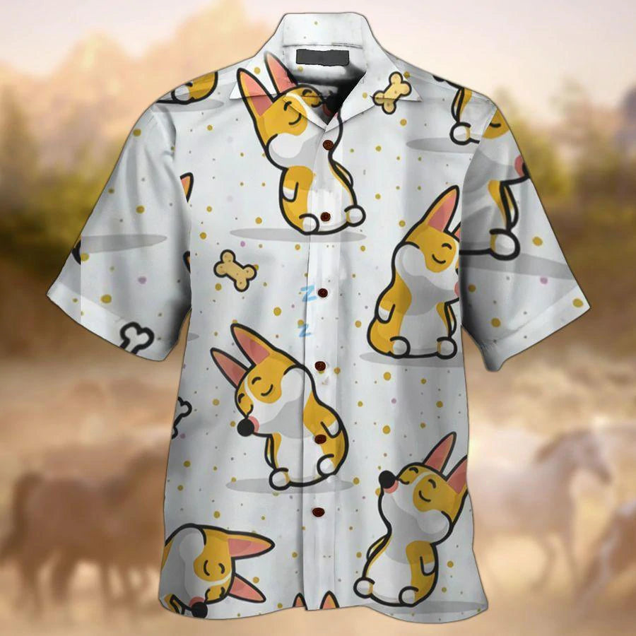 Corgi Lover Aloha Hawaii Shirts For Men Women Ha20354