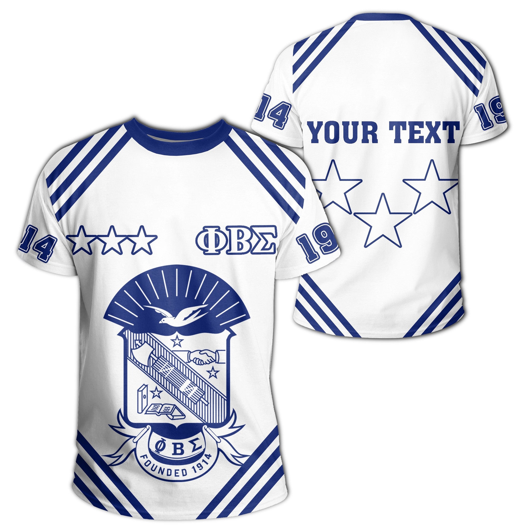 Fraternity Tshirt – Personalized Phi Beta Sigma Tshirt  Bellow Style