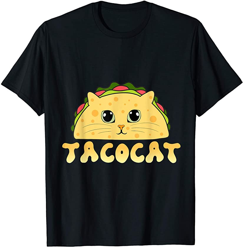 Tacocat Mexican Food Cat Face Cinco De Mayo Kitten Gift Idea T-Shirt