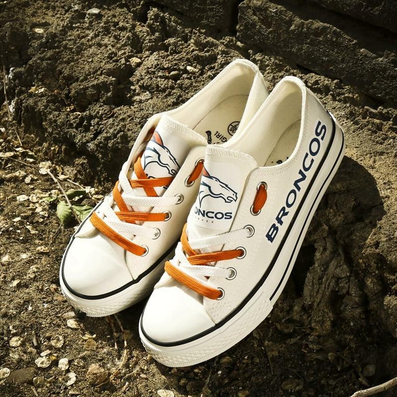 Denver Broncos Low Top, Broncos Running Shoes, Tennis Shoes