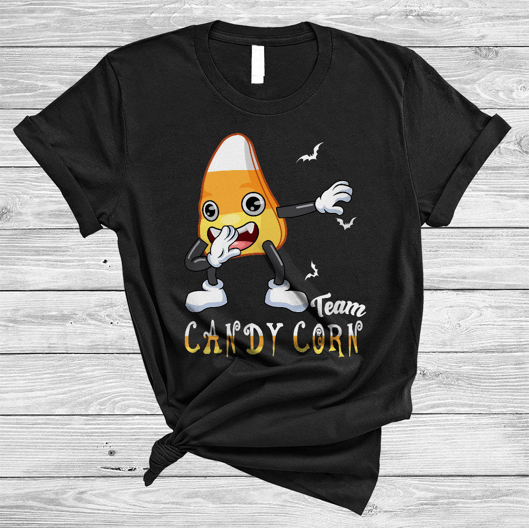 Team Candy Corn Funny Halloween Costume  Kids Women Dabbing Candy Corn Lover Gifts T-Shirt