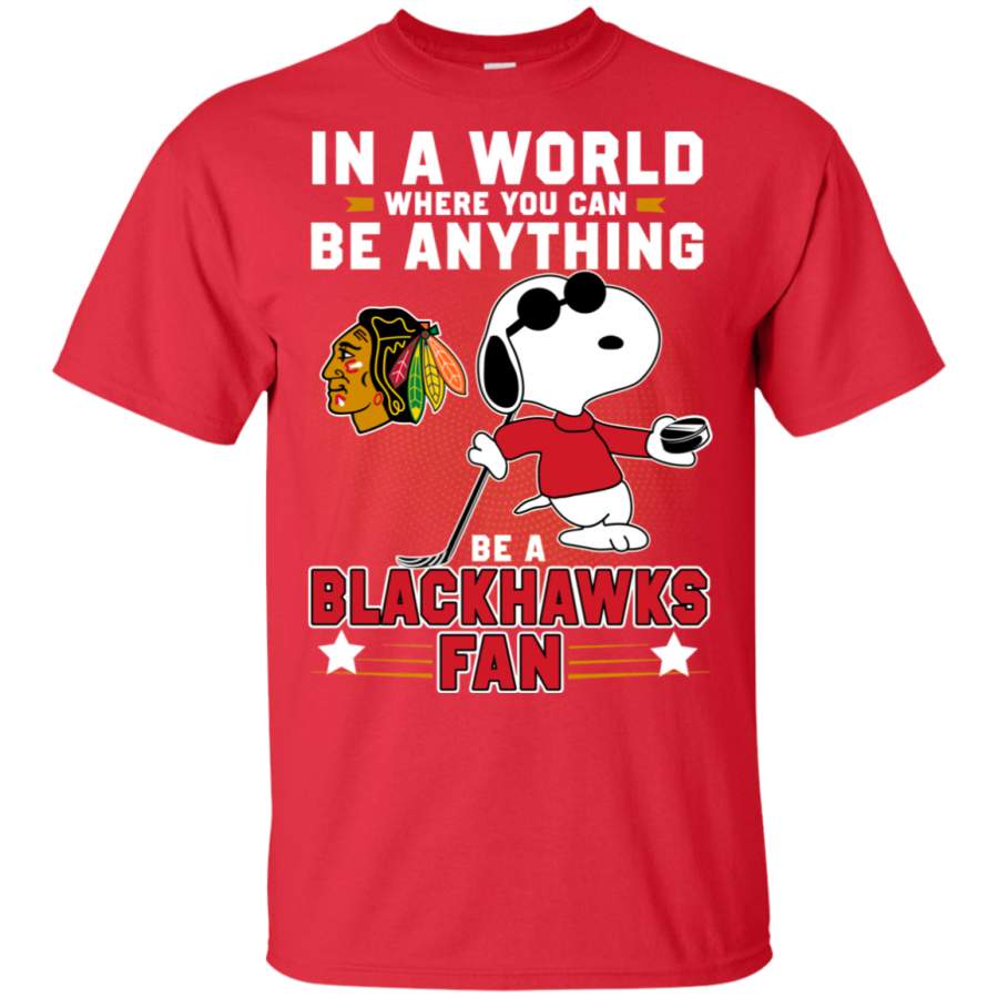 Love To Be A Chicago Blackhawks Fan T Shirt