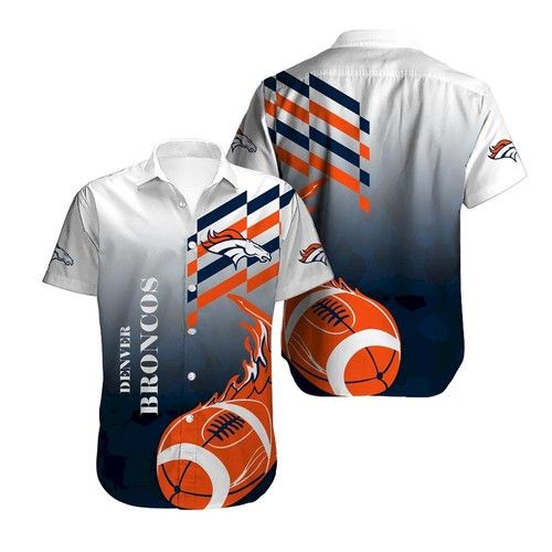 Denver Broncos Hawaiian Shirt