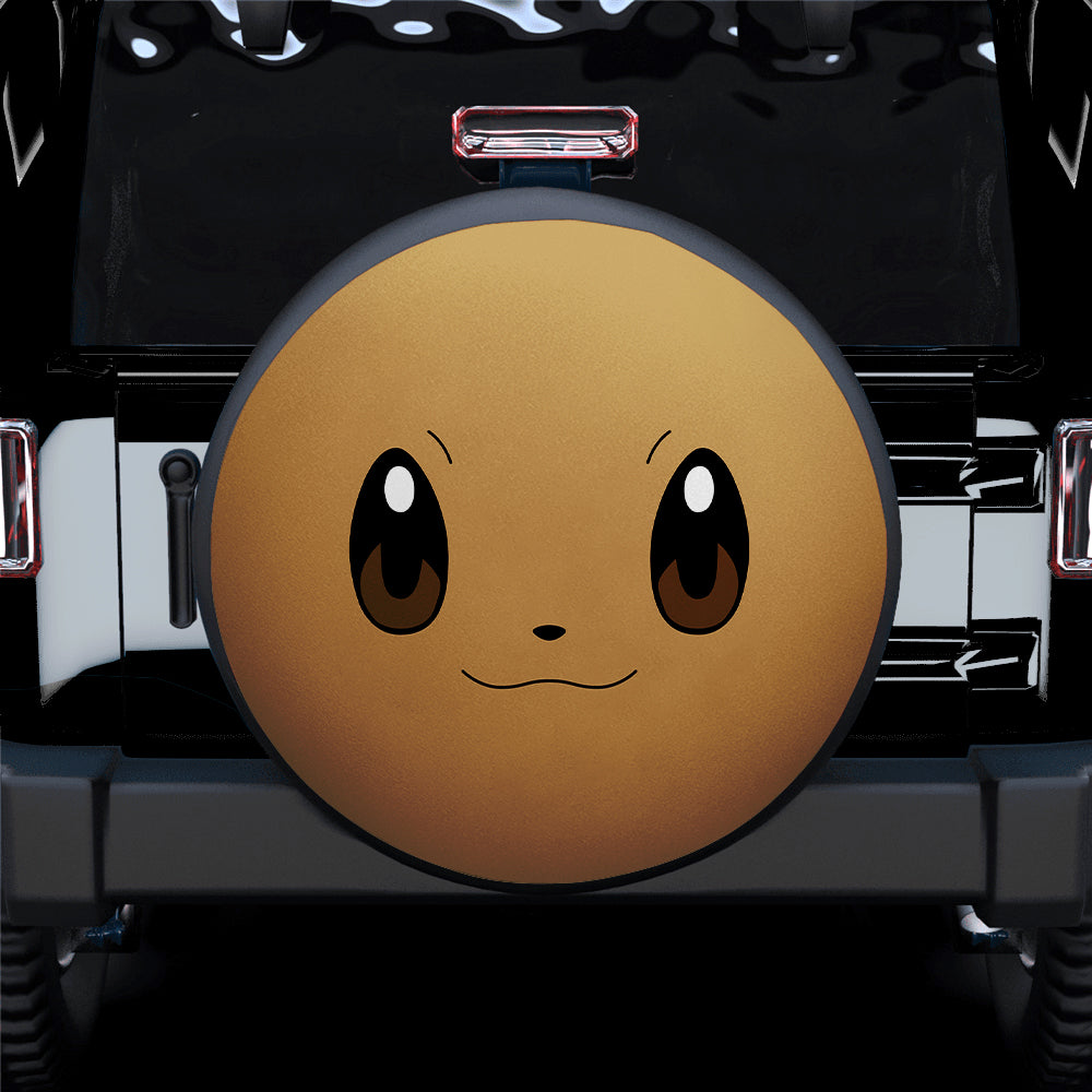 Pokemon Eevee Cute Jeep Car Spare Tire Covers Gift For Campers