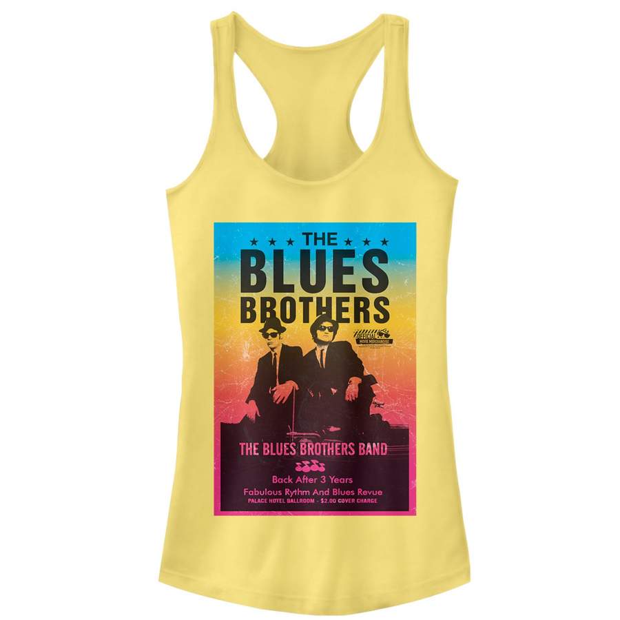 The Blues Brothers Junior’s Retro Band Poster  Racerback Tank