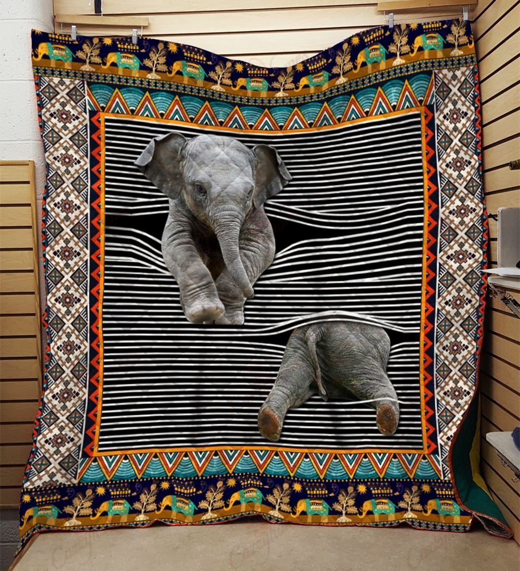 Elephant YU2603102CL Quilt Blanket