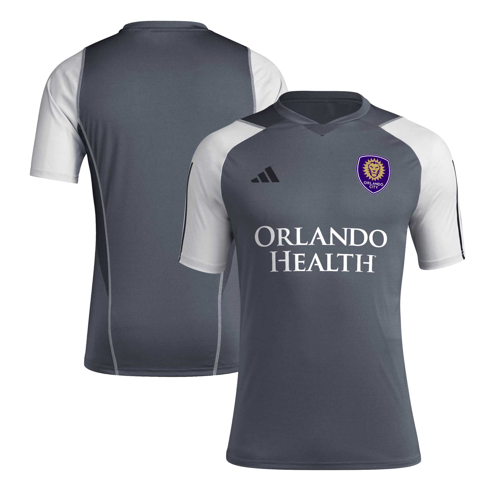 Orlando City SC 2024 AEROREADY Training Jersey – Gray