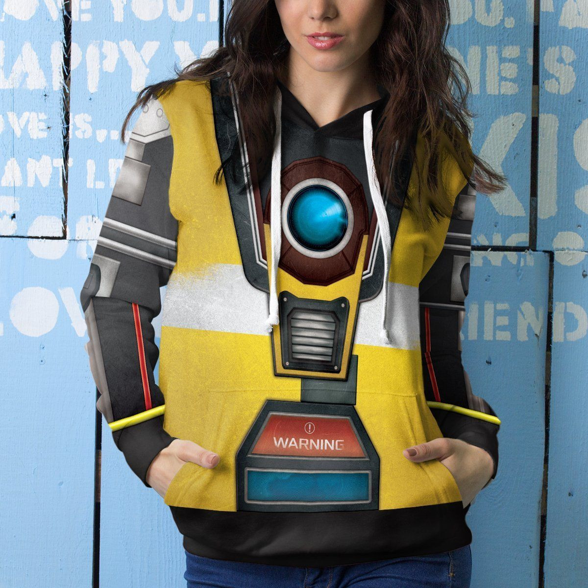 Borderlands Claptrap Unisex Pullover Hoodie