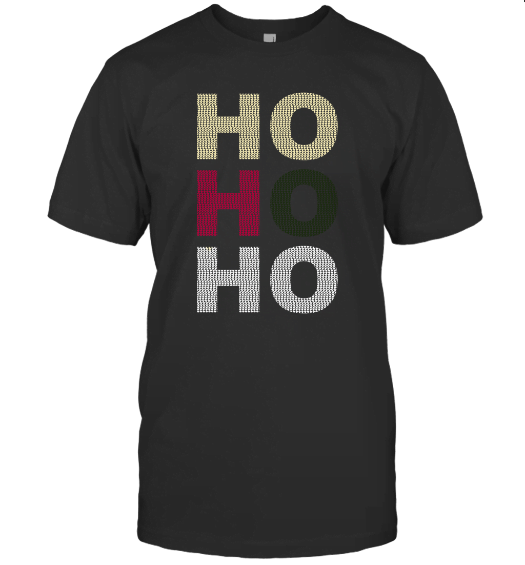 Ugly Christmas Sweatshirt Ho Ho Ho Shirt Xmas Gift