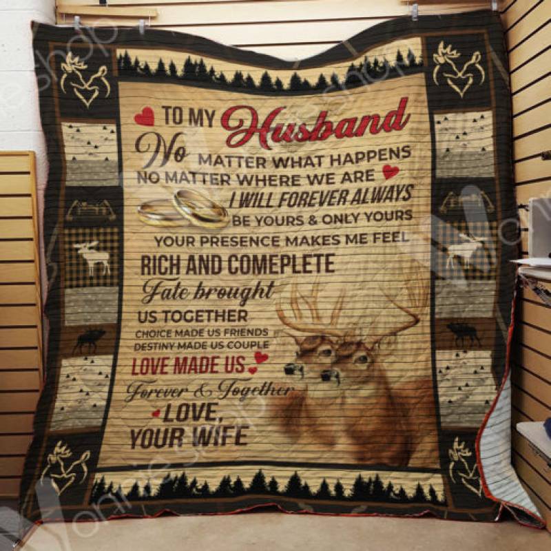 Hunting Husband Blanket AU2702 87O34