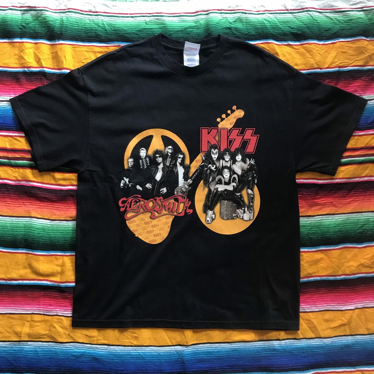 Vintage Aerosmith Kiss 2003/04 Tour T-Shirt