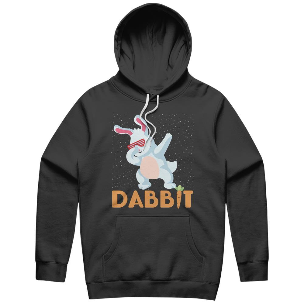 Dabbing Bunny Funny Rabbit Dab Dace Easter Sunday 2021 Festive Party Hoodie