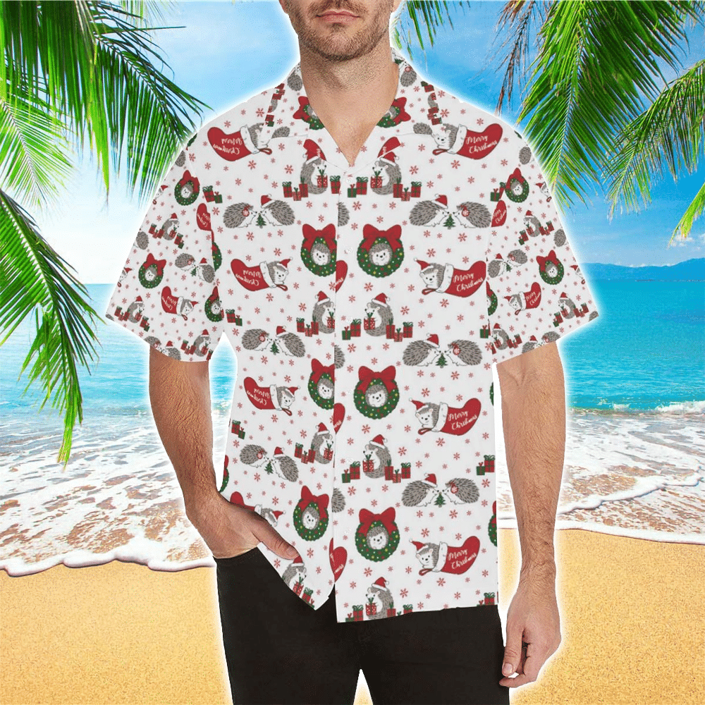 Hedgehog Aloha Hawaii Shirt For Ha63770