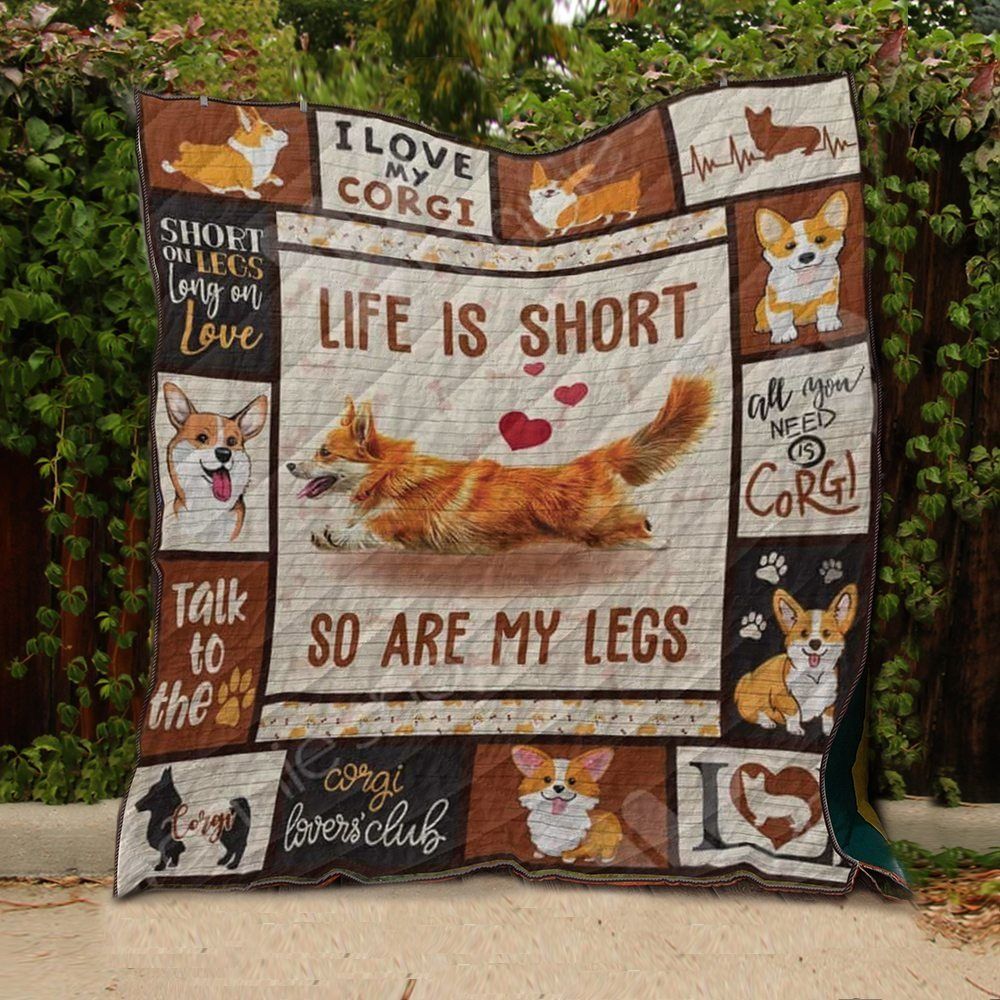 Corgi SL 3D Customized Quilt