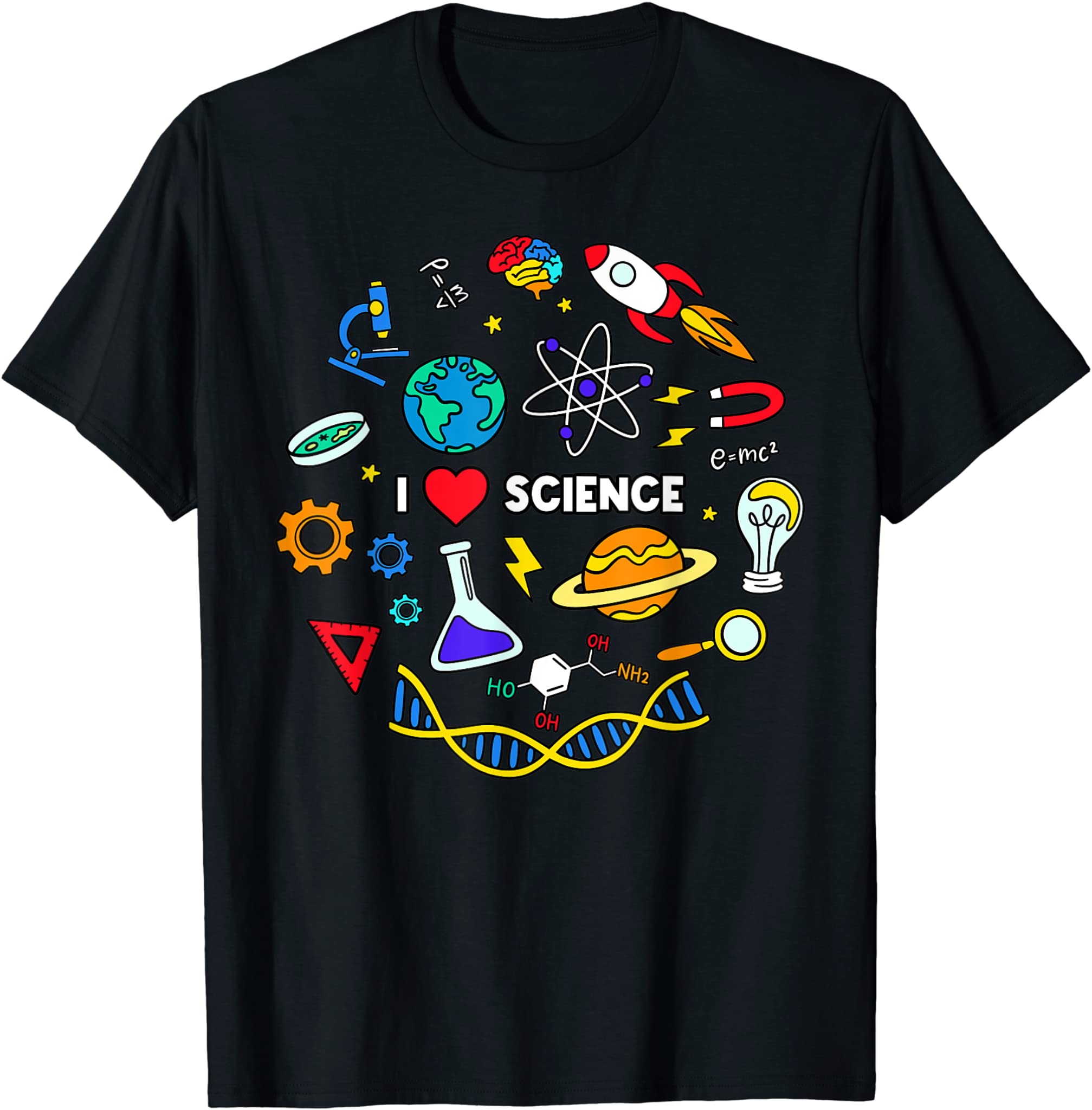 Science Tshirt, Science Lover Shirt, I Love Science T-Shirt