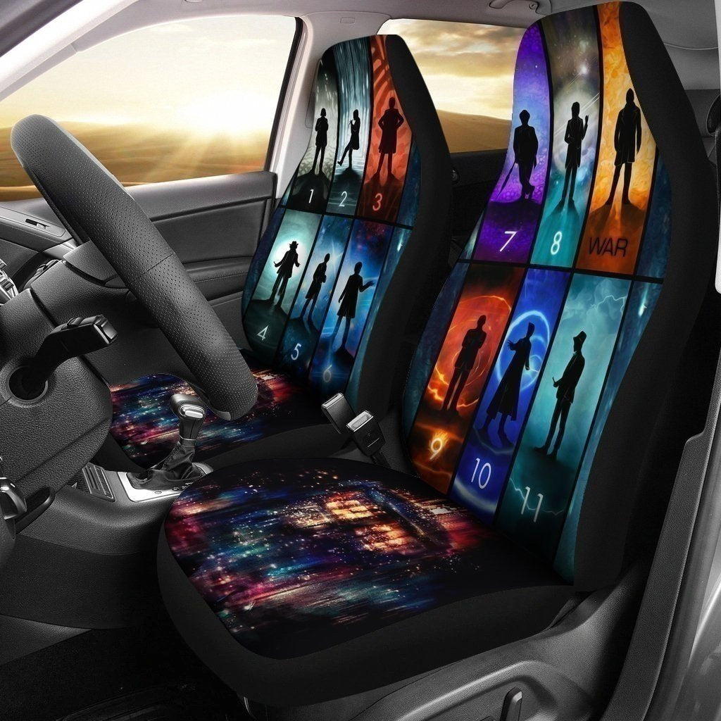 All Number Doctor Who Car Seat Covers Mn05