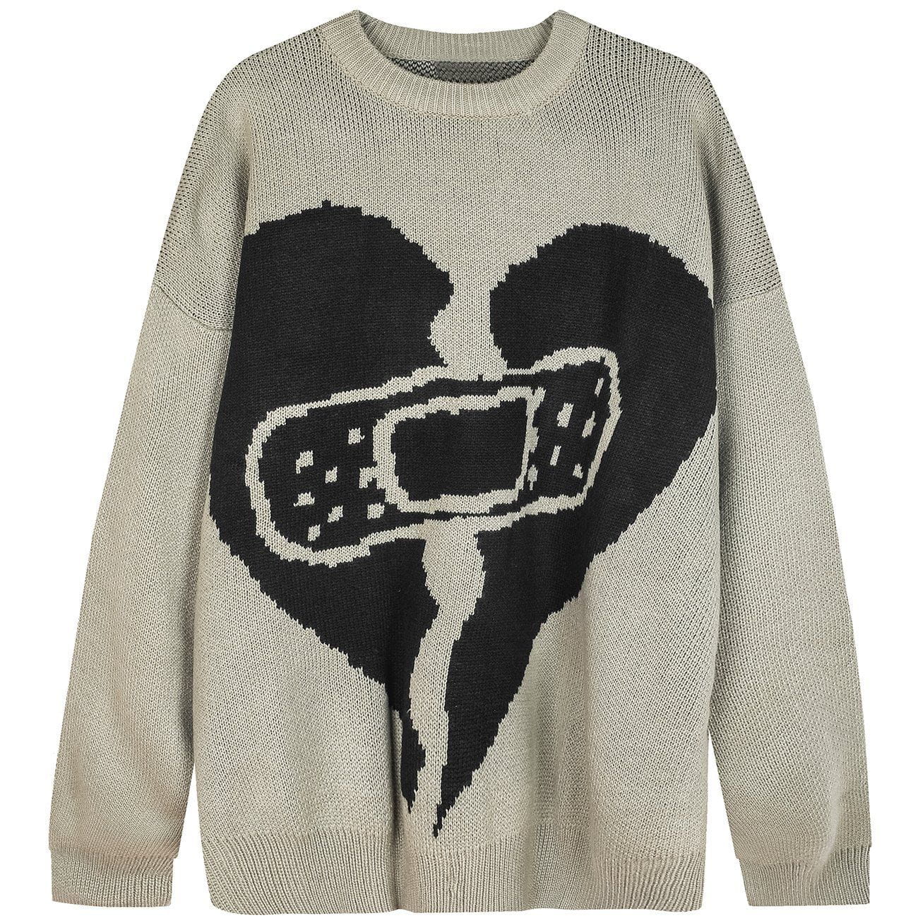 Talishko™ – “Fix My Heart” Knitting Sweater