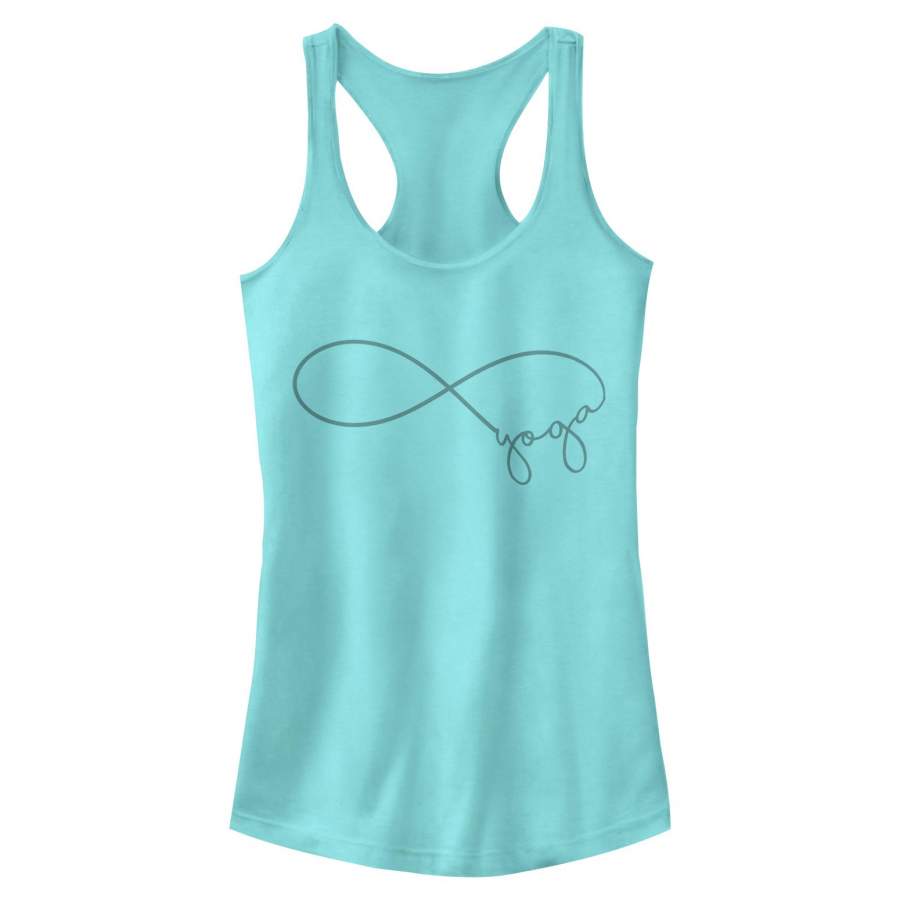 CHIN UP Junior’s Yoga Forever Racerback Tank Top