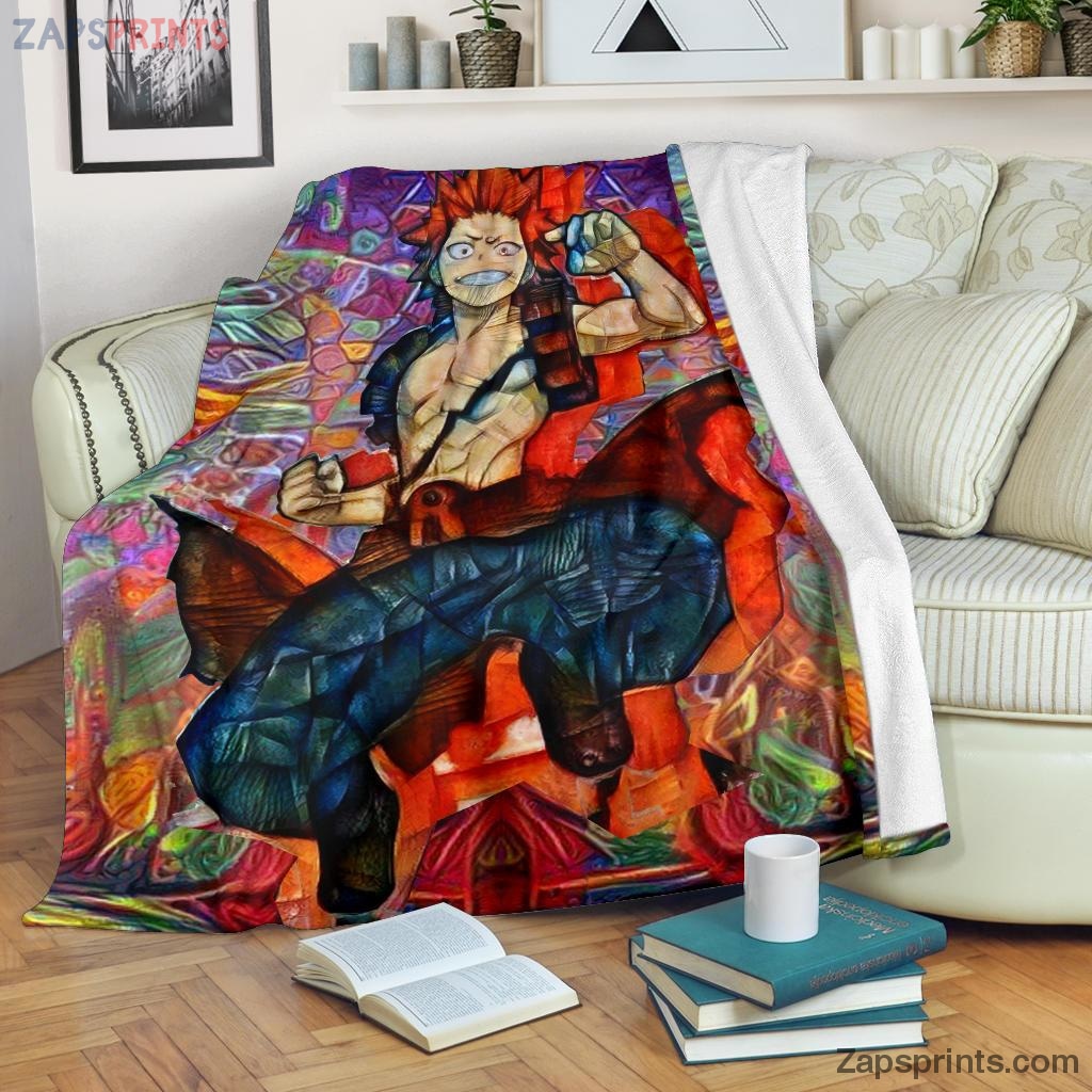 Abstract Eijiro Kirishima Blanket