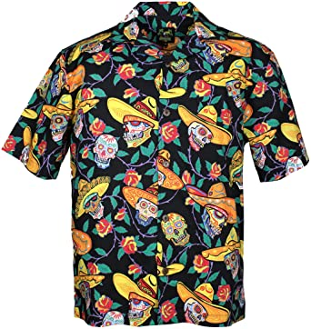 Mexico Skull Hawaii Shirt Unisex Adult Ha27440