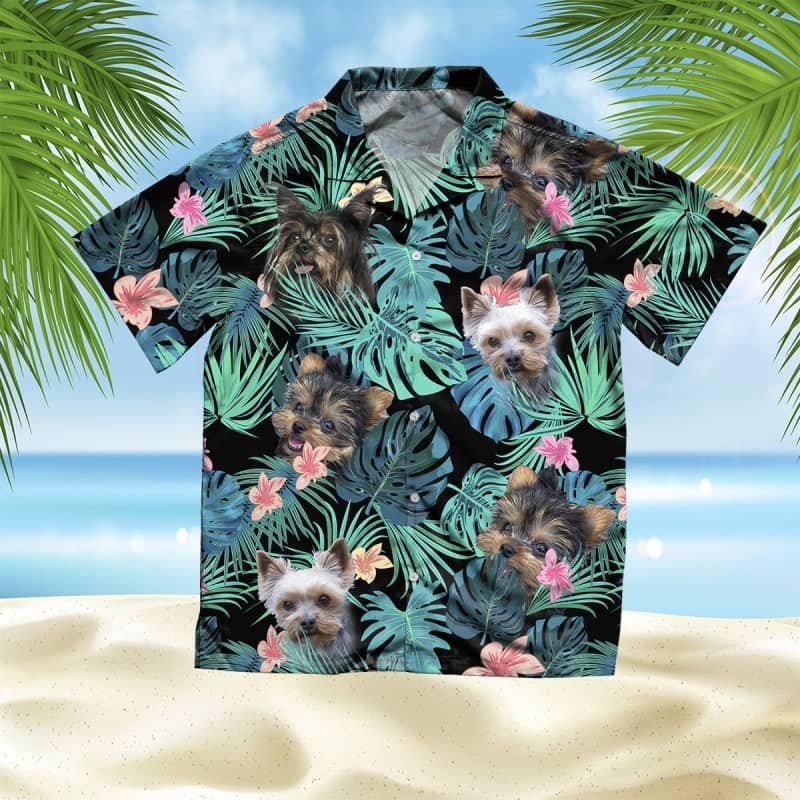 Felacia Chorkie Summer Leaves Hawaii Shirt Ha63453