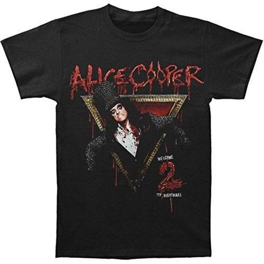 Alice Cooper Welcome To My Nightmare Men’s T-Shirt