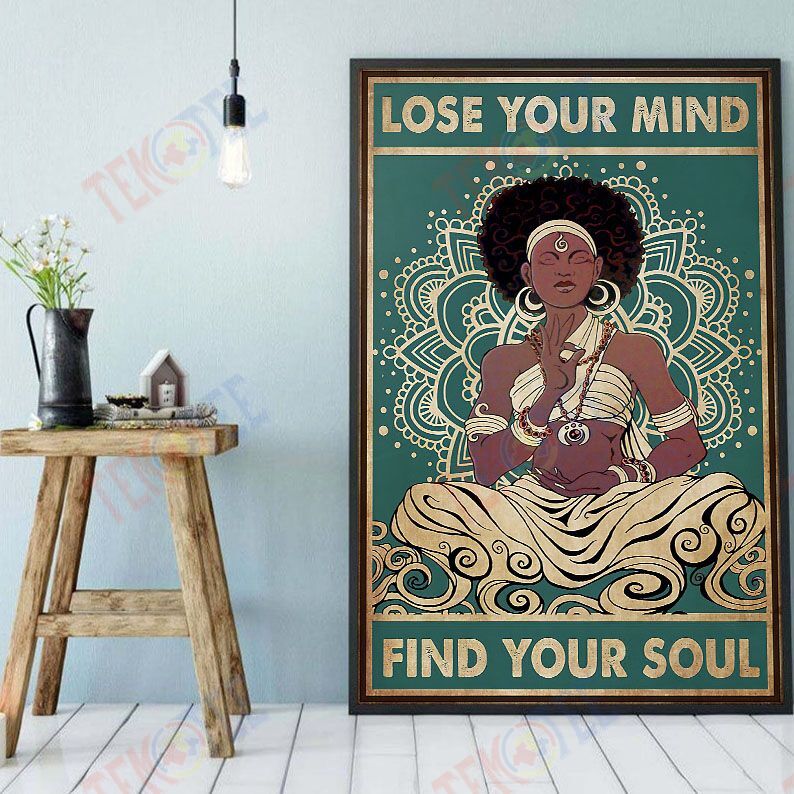 Afrocentric Custom Canvas Prints Modern Afro Art Print Poster Art Print Black Woman Illustration Black King Delightful Canvas Home Decoration