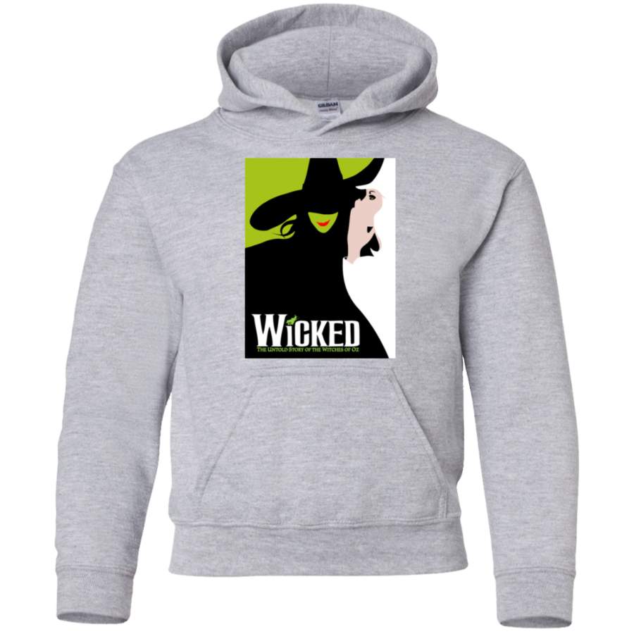 AGR Wicked Broadway Musical Youth Pullover Hoodie