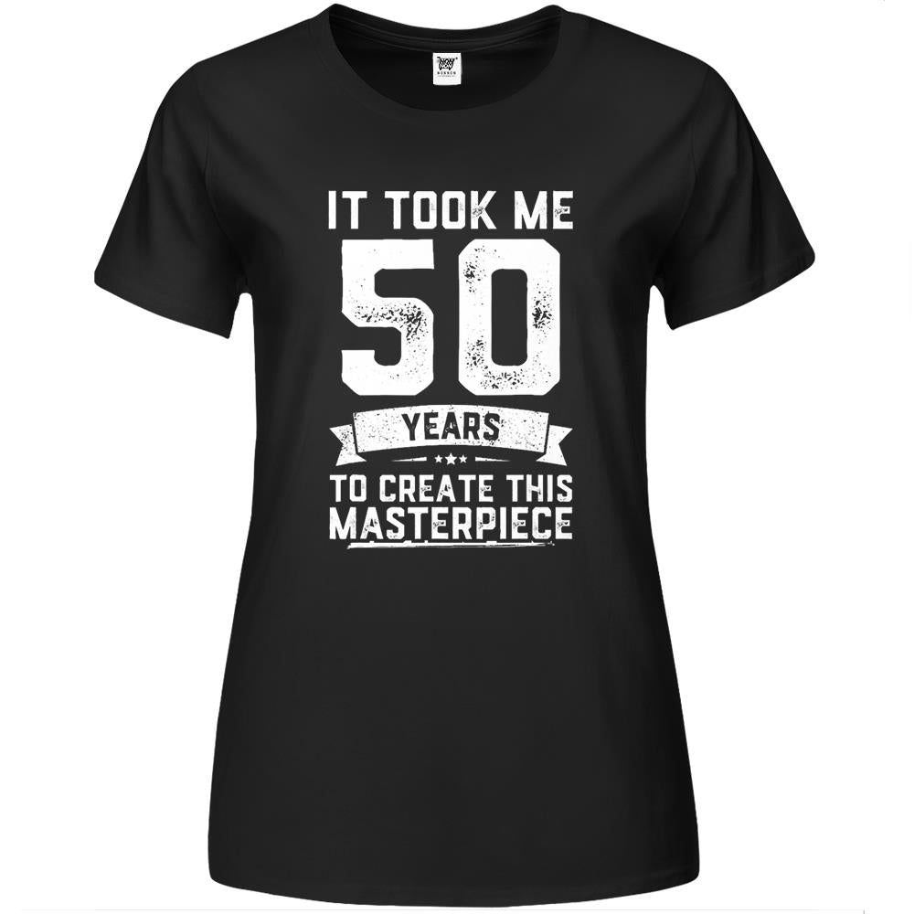 Funny 50 Years Old Joke T-Shirt 50Th Birthday Gag Premium Womens T Shirts