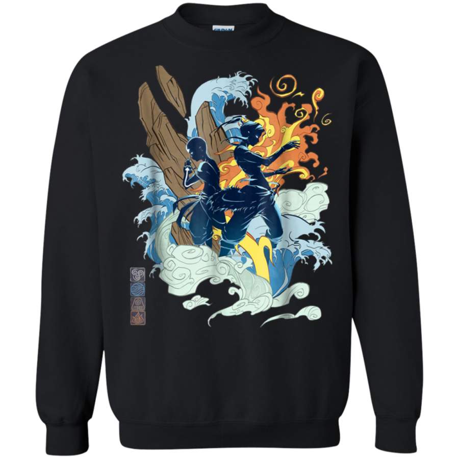 AGR Avatar The Last Airbender Aang And Korra Shirt