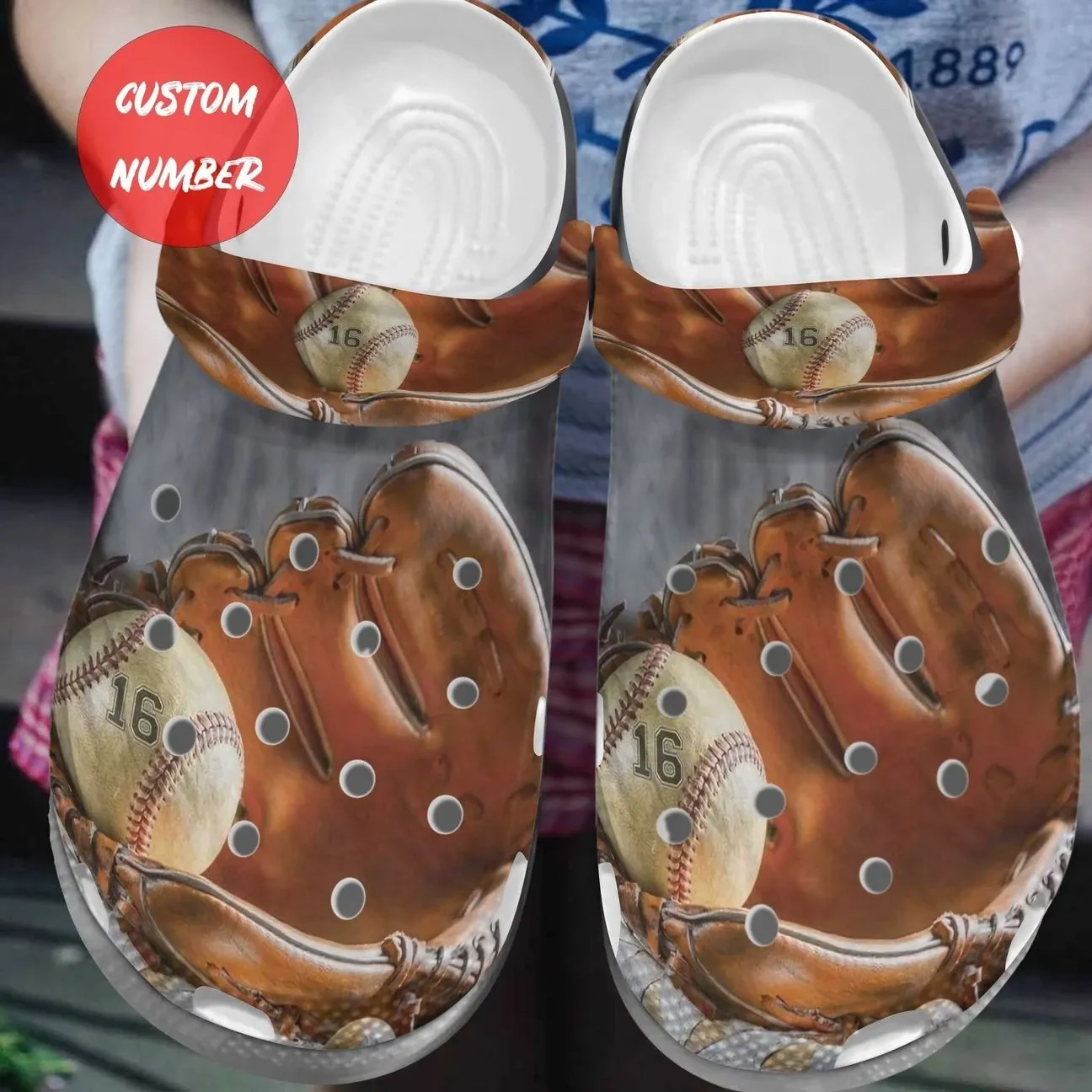 Baseball Personalize Clog Custom Crocss Fashionstyle Comfortable For Women Men Kid Print 3D Baseball Is My Choice